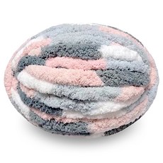 생활스토리 몽글몽글 고양이 꼬리 실 수면 루피망고 자이언트 뜨개실, 1개, 고양이꼬리