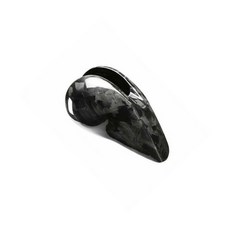 保時捷Porsche 真碳纖維排擋頭蓋內飾改裝貼 後視鏡殼 後視鏡保護殼 卡夢碳纖維後視鏡, 鍛造紋, 1個