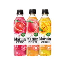 자연은 더말린 제로 3종 혼합 (7개 +7개+ 6개), 500ml, 20개