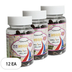 내츄럴한 건조 귀뚜라미 소, 15g, 12개