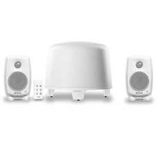 GENELEC F One F1 6.5吋 主動式 重低音 喇叭 RCA 芬蘭製造 公司貨 五年保固, F1+G1 套裝組(白色)