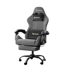 【科技布料】電競椅Xpanse 001淵灰 人體工學椅 記憶海綿 電腦椅辦公椅遊戲椅 升降旋轉椅, X1淵灰Pro-新型科技佈