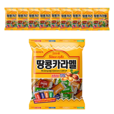 크라운 땅콩카라멜, 120g, 10개