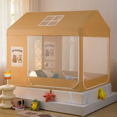 침실용 모기장 설치용 캠핑용 걸이식 방문용, 1.2m 침대 적용 [폭 120cmX길이 200cm], 꿈[커튼 미포함]