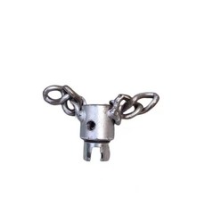 【五金工坊 開發票】用於下水道除垢的柔性軸鏈條 16毫米彈簧按壓式管道疏通工具 可調節多用途疏通下水道工具精品熱銷, 單鏈