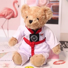 태권도화 체육관신발 수련화 송판 도복 곰 봉제 인형 연인 포옹 용 생일 선물 정장