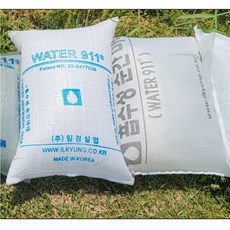 긴급 수해 대책용품 수해방지 응급복구 흡수성 순간 마대 water911 ( 1박스), 1개