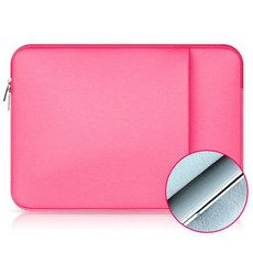 노트북 가방 슬리브 케이스 커버 소프트 파우치 Dell Asus 11 13 15 인치, 14.1 inch, Rose Red