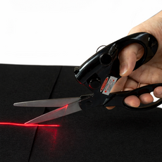 YIXUAN 레이저 적외선 재봉 수선 가위, 1개