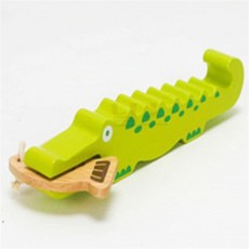 닐스 원목 악어 기로 유아음악