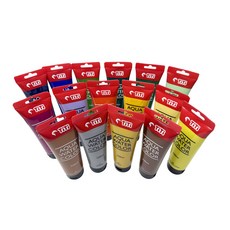 티티 아쿠아물감 수채화물감 220ml 낱색, 개나리색