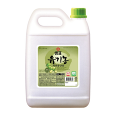 샘표 유기농 자연콩간장 5리터 말통간장, 1개, 5L