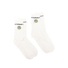 바로우 스마일 그래픽 양말