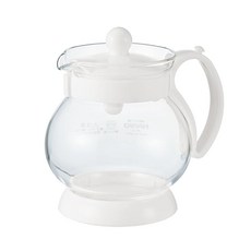 HARIO 하리오 점핑 리프 P · 350 실용 용량 350ml 화이트 일본제 JPP-35-W, 1개, 1ml, 상세페이지 참조