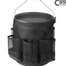 세차 도구 가방 디테일링 차량용 수납함 세차용 용품 가방 보관함 사이드 주머니 형세 버킷 부착