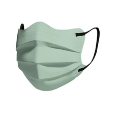 10개 일회용 얼굴 마스크 통기성 3레이어 모란디 컬러 보호용 커버 V-페이스 방진, 14 M