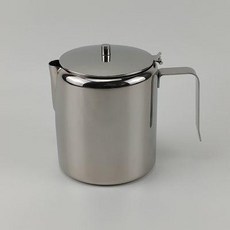 MONIX 304不鏽鋼尖嘴奶壺 帶蓋, 1個, 外貿出口加厚304不鏽鋼尖嘴奶壺帶蓋茶壺