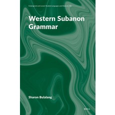(영문도서) Western Subanon Grammar Hardcover, Brill, English, 9789004703001