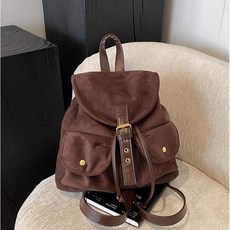 여성 출근용 복고풍 대용량 미니 백팩 학원풍 데일리 캐주얼 가방