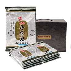 현대수산맛김 보령 대천김 살짝 구운 재래김, 8g, 8개