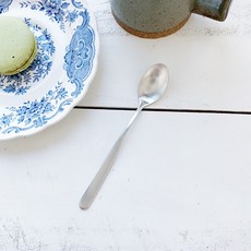 심플한 무광 스텐 티스푼 커피스푼 (18-10 stainless steel) 업소용 추천 안젤라스, 1개