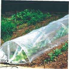 텃밭 터널 온실 투명 비닐 접이식 보온 덮개 채소 재배 방한 농업용 원예, 1개