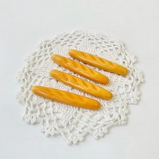 바게트빵 모양 4인가족 젓가락 수저받침 고급스러운 신혼 선물용