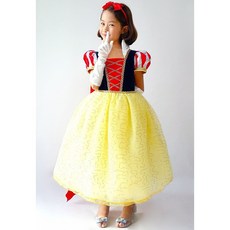 백설공주드레스(고급지퍼형) - 빨강망토 + 백설공주머리띠 리뷰선물증정