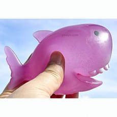 햇빛이 좋은 태닝 상어 말랑이 변색 스트레스볼, 1개, 상세페이지 참조