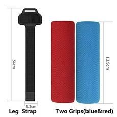 링핏 어드벤처 스위치 게임용 그립 및 다리 스트랩, 02 회색