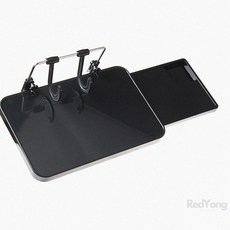 차량용 테이블 거치대 간식테이블, 블랙