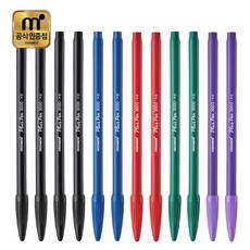 모나미 프러스펜 혼합12p, 1개, 흑4+청2+적2+녹2+보2