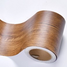 H CONNECT 몰딩 우드 시트지 12cm x 5m, 옐로우월넛