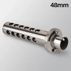 오토바이 배기 DB 킬러 스테인레스 회전 밸브 유형 삽입 배플 옵션 48MM 51MM 크기 호환 머플러, 01 China Mainland