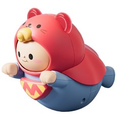 快樂寶貝 超人不倒翁 幼兒玩具, 紅色+藍色