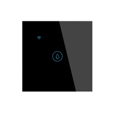 Homekit 20A 무선 터치 벽 보일러 온수기 스위치 Google 홈 Alexa 용 전기 조명 스마트 라이프, 02 Black