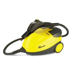 EMMAS防疫殺菌大作戰蒸氣拖把，原廠公司貨，清潔油汙，多功能蒸氣熨斗清潔機CB-60, 黃色, CB-60