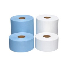 와이퍼 부직포 보루 크린룸 오일흡수 세척 천 12.5x38x500장 53g, 블루 12.5x38x500장 60g