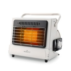 MORITZ 露營用燃氣暖爐 MGH-1W5000HJ, MGH-1W5000HJ (黑色)