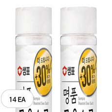 샘표 명품 구운소금, 260g, 14개