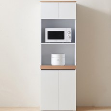 이케아 3단 도어 슬라이드 렌지대수납장 전자레인지 밥솥선반 주방수납 오븐 렌지대, F4170 오크