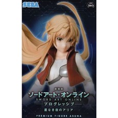 SEGA 刀劍神域 -Progressive- 無星夜的詠嘆調 Premium Figure 亞絲娜, 1個