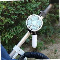 유모차 선풍기 거치 클립 회전 고정 악세사리 외출 야외 휴대용 용품, 1개, 상세페이지 참조