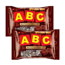 롯데웰푸드 ABC 초콜릿, 565g, 4개