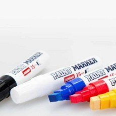 페인트 마카 15mm 5종 중 택1 유리마카 창문마카_20260201EA, 빨강, 본상품선택