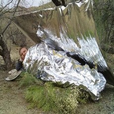 누로아 휴대용 비상담요 생존용품 재난용품, 비상담요 140x210