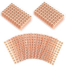 힐티 이어 씨앗 600개의 을 위한 천연 허브 지압 10매의 한약 키트 마음의 휴식과 집중을 일회용 귀 스티커