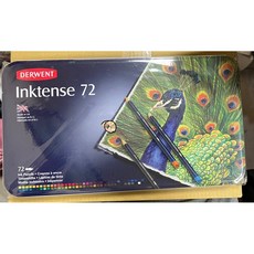 (快速出貨) 英國 Derwent 德爾文 Inktense 水墨色鉛筆 (72色、100色) 鐵盒 贈精美小禮歡迎詢問, 1個, 72色舊包裝