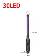 LED 지팡이 UV 램프 휴대용 빠른 튜브 UVC 조명