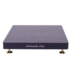 스피커 우퍼 받침대 방진패드 미끄럼방지 우드 거치대 책상용 스탠드, 블랙 덤 페인트 220x320, 1개